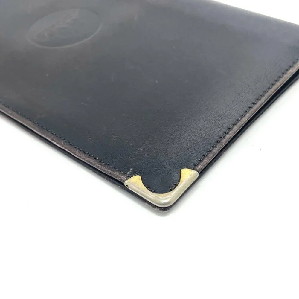 CELINE Carriage logo vintage Bill Compartment Long Wallet